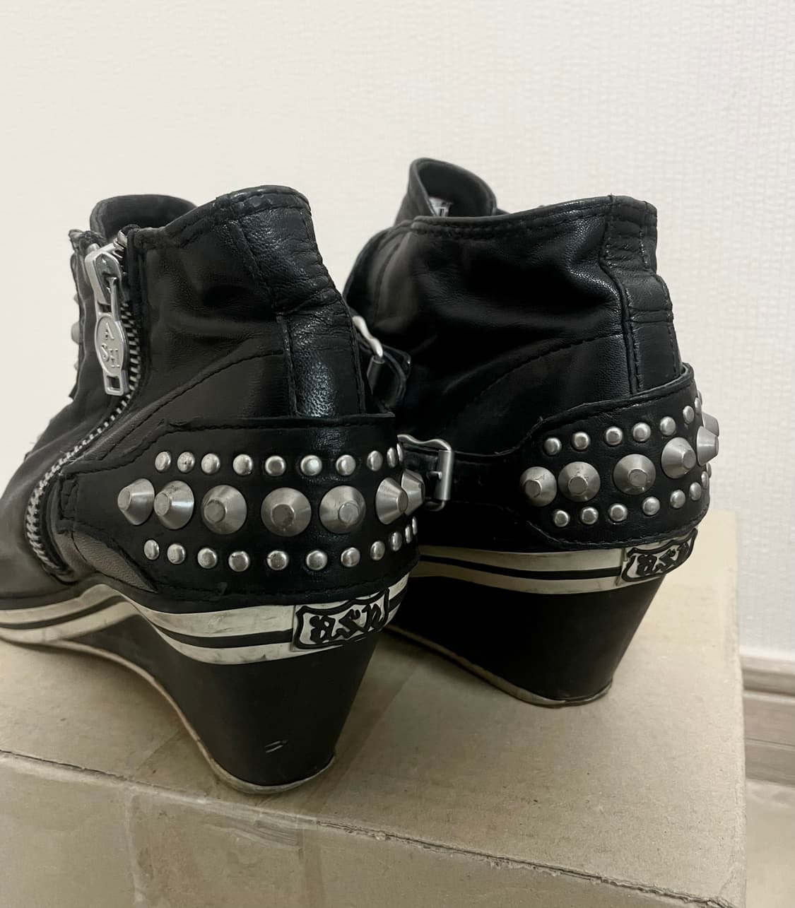 Ash 스터드 웨지힐 스니커즈 상품이미지3