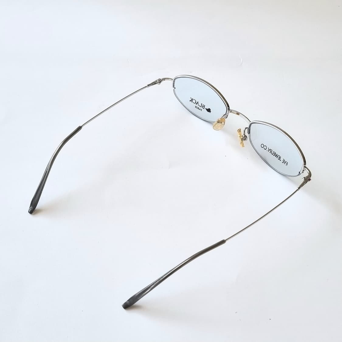 데드스탁 빈티지 긱시크 오벌 프레임 안경테 697 상품이미지5