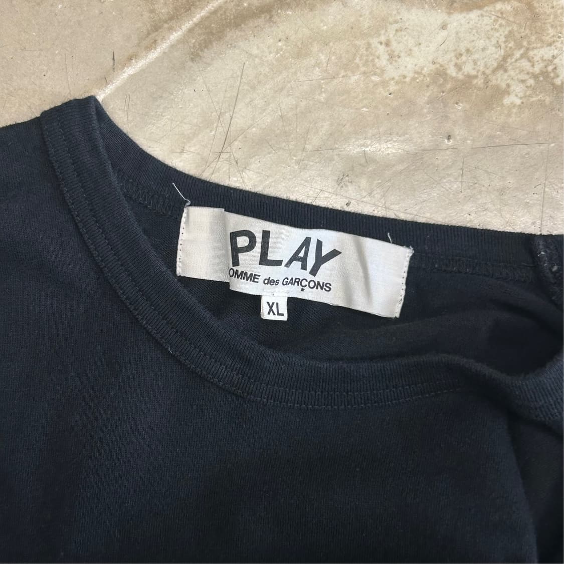 🫶🏻꼼데가르송 블랙 반팔티🫶🏻 상품이미지4