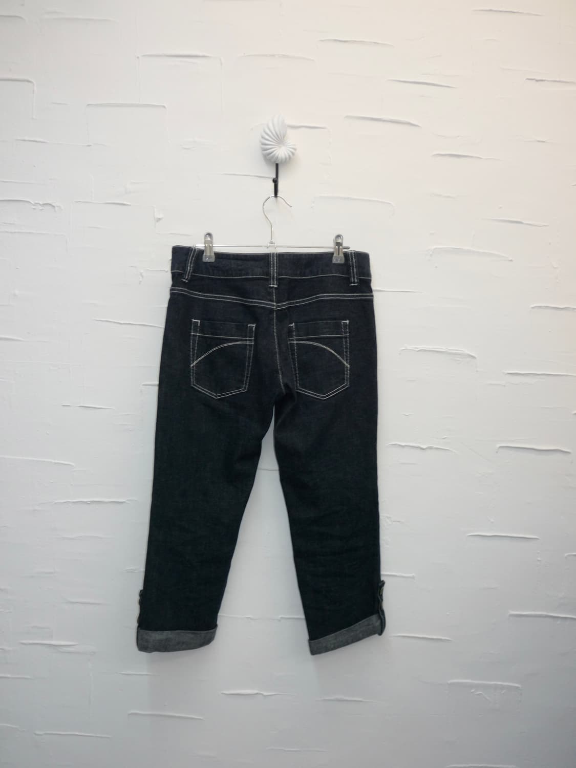 Deep denim capri pants 상품이미지5