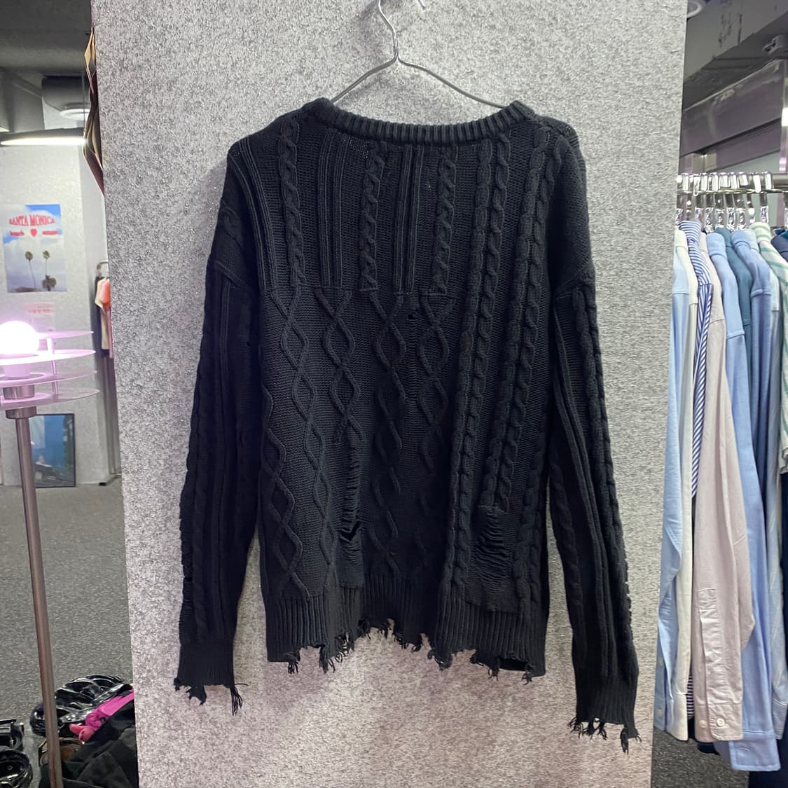 KYE 디트로이트 꽈배기 니트 B3340 상품이미지4