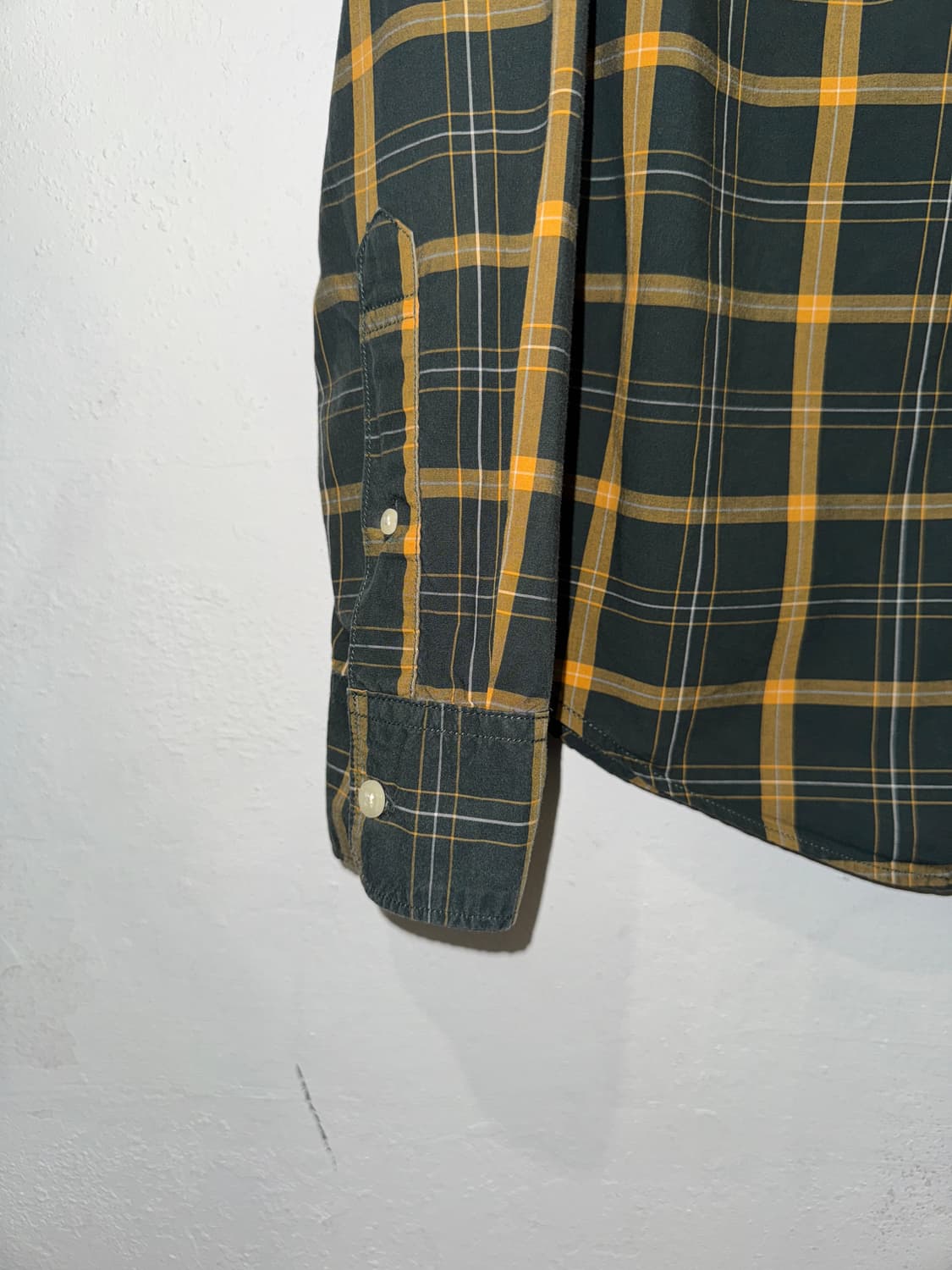 LEVIS 리바이스 카키 체크 셔츠(S) 상품이미지5