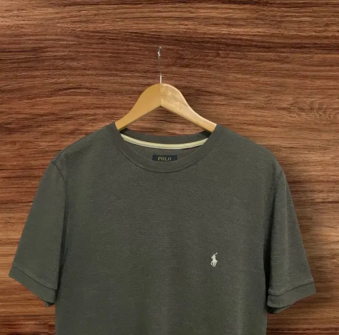 폴로 랄프로렌 차콜 와플 티셔츠 M 상품이미지2