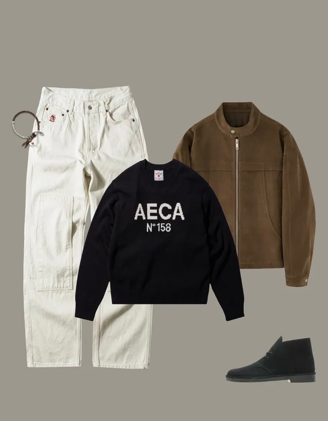 라퍼지스토어 버핑레더 디바이드 바이커자켓_스웨이드 자켓 상품이미지2