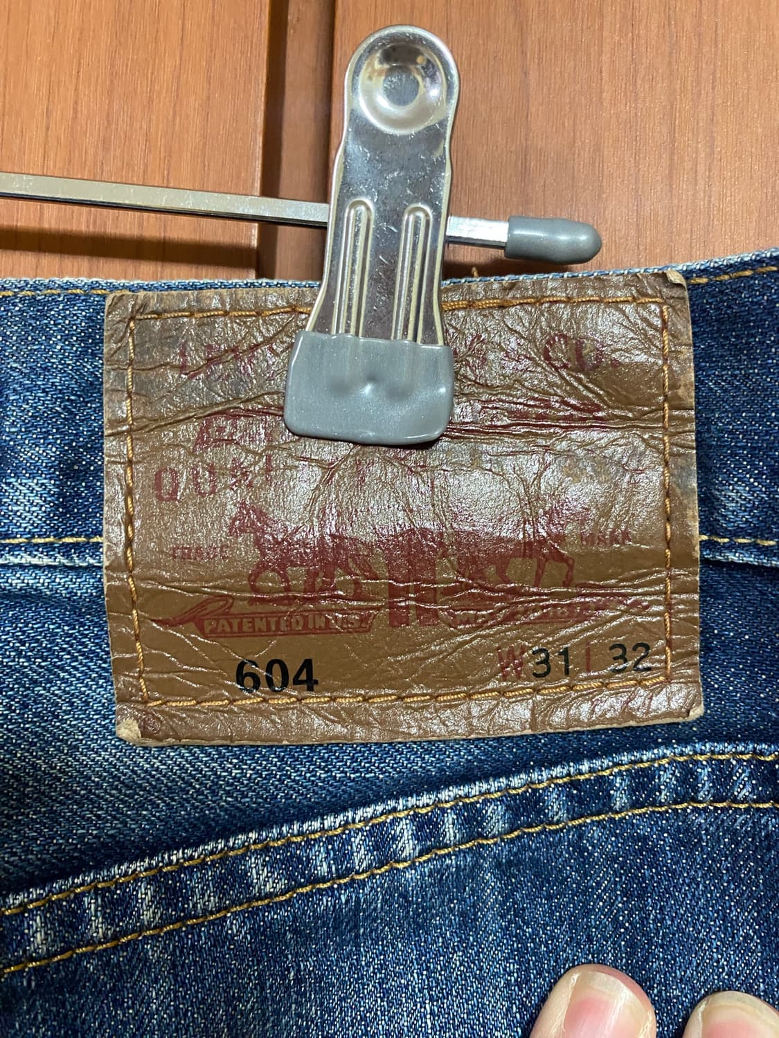 [LEVIS] 리바이스 604 워싱 데님팬츠 31사이즈 상품이미지4