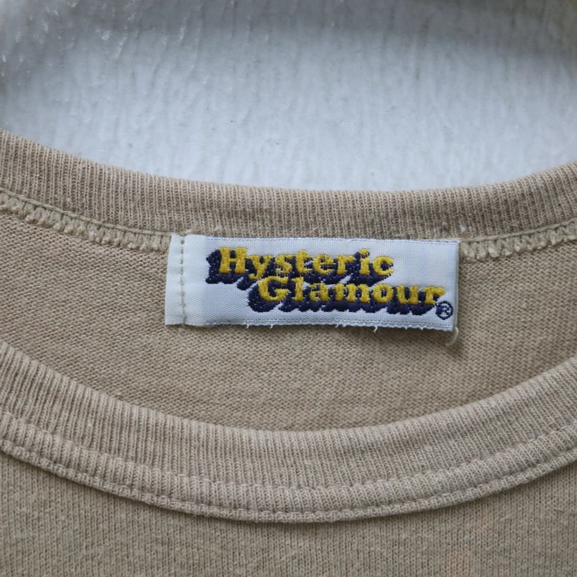 히스테릭 글래머 반팔 반크롭 티셔츠 66814 상품이미지7