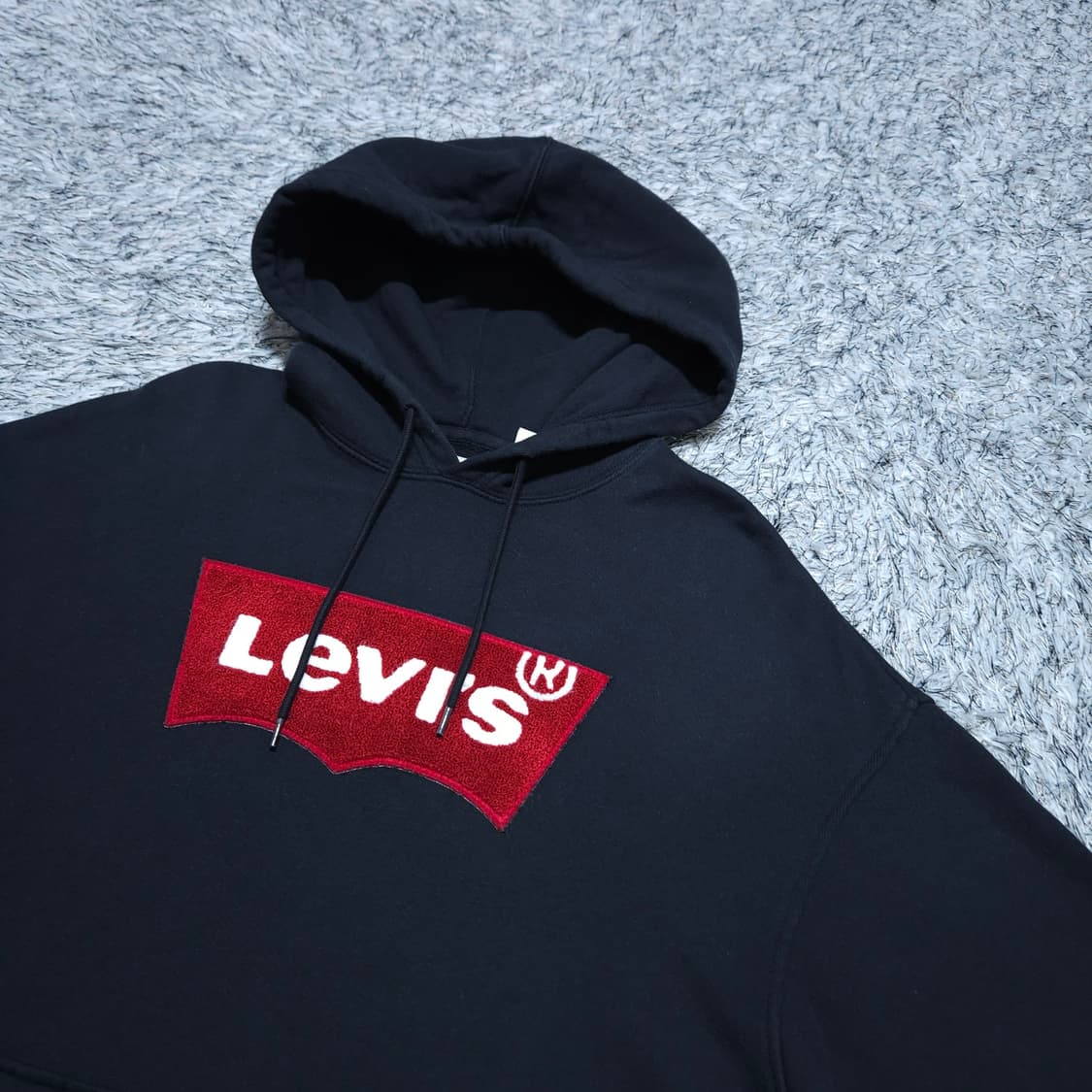 리바이스) M 남자 오버핏 후드티셔츠 / 왕눈이샵 상품이미지4