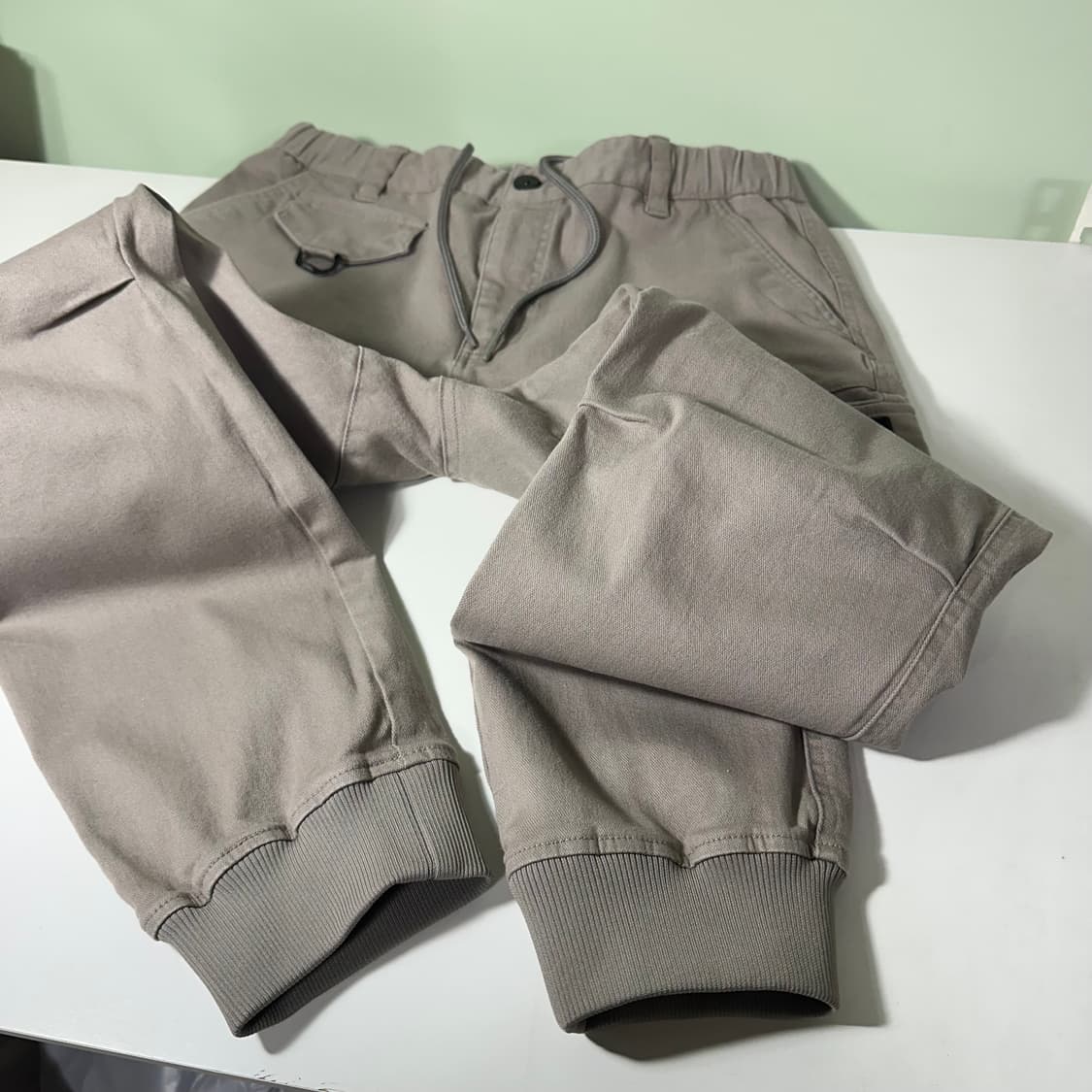 M 네셔널지오그래픽 레귤러핏 와펜로고 코튼 카고팬츠 상품이미지4