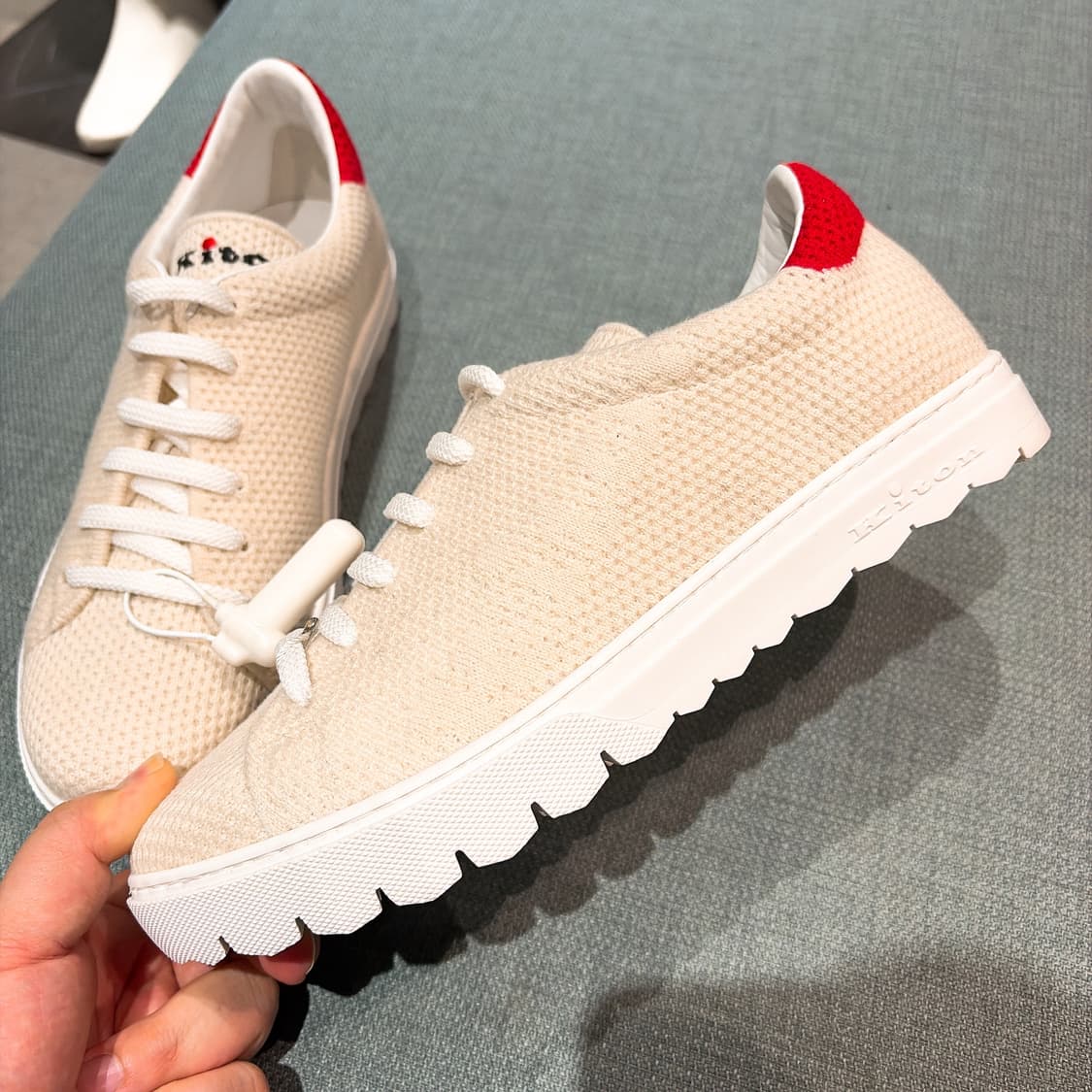 (정품/새상품) KITON 키톤 남성 메쉬 스니커즈 상품이미지3