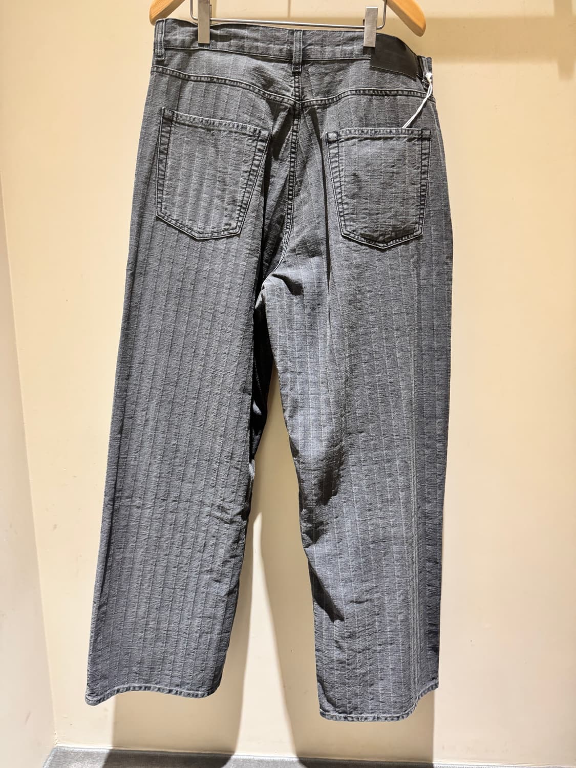 아워레가시 바스트컷 워시드 그레이 토리노 스트라이프 상품이미지2