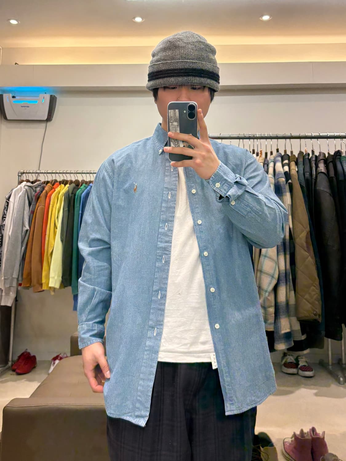 폴로 랄프로렌 샴브레이 셔츠 상품이미지9