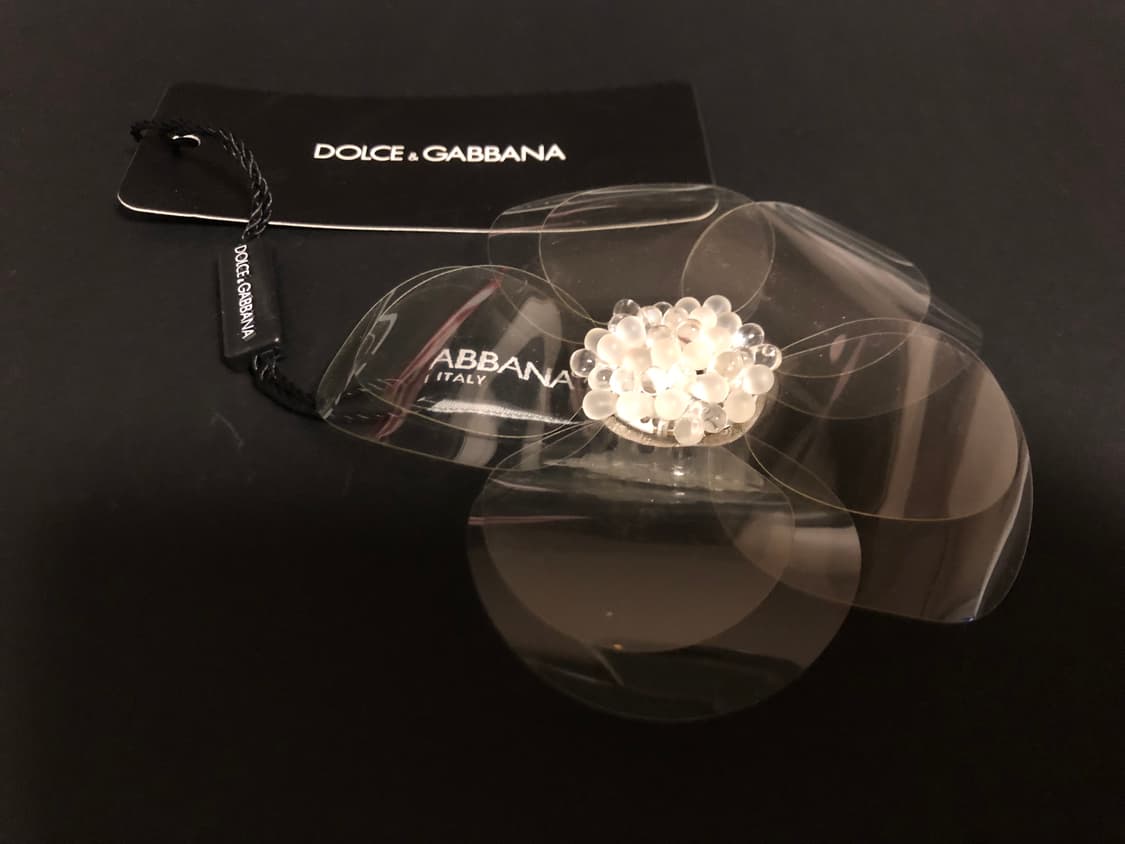 돌체앤가바나 비즈장식 플라워 브로치 코사지 상품이미지5