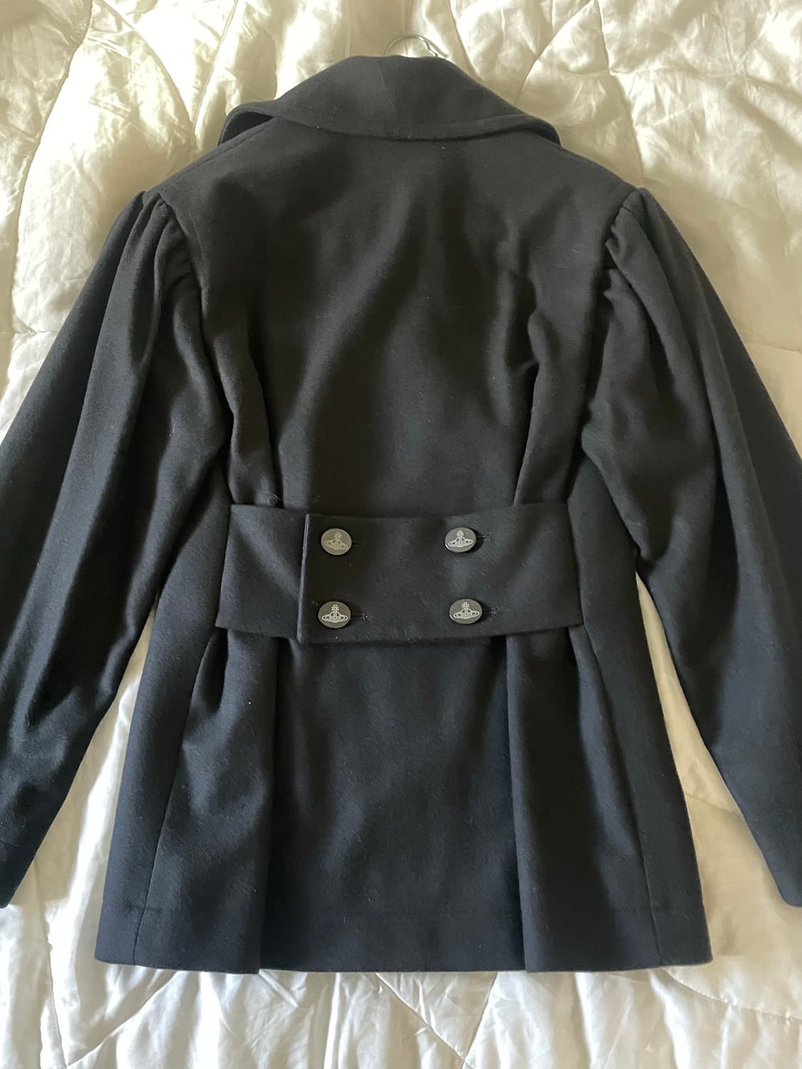 비비안웨스트우드 / 영국라벨 버진울 피코트 블랙 상품이미지2