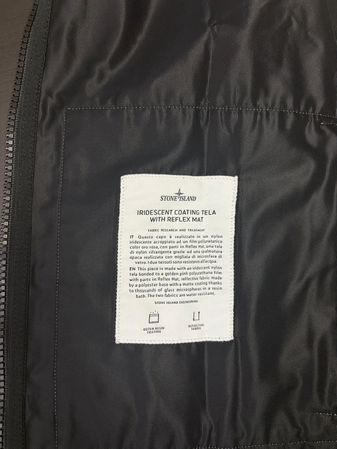 스톤아일랜드 아카이브 GOLD IRIDESCENT VEST 상품이미지6