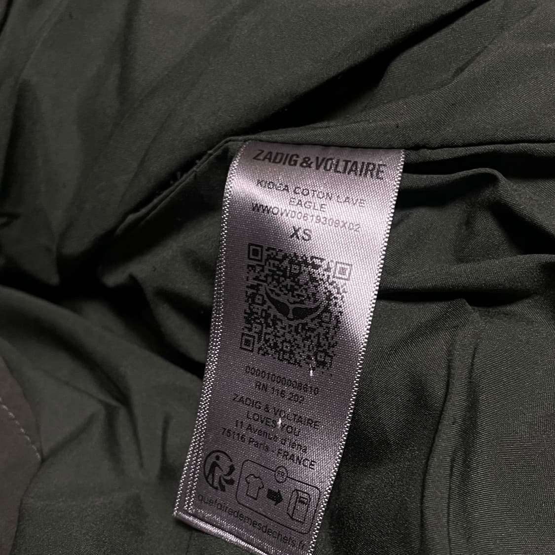 쟈딕앤볼테르 키디야 이글 야상 코트 상품이미지10