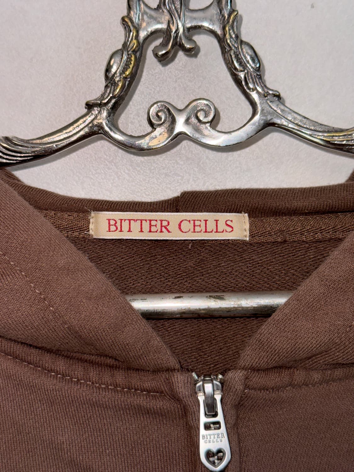 Bittercells Star Sporty hood zipup brown 상품이미지5