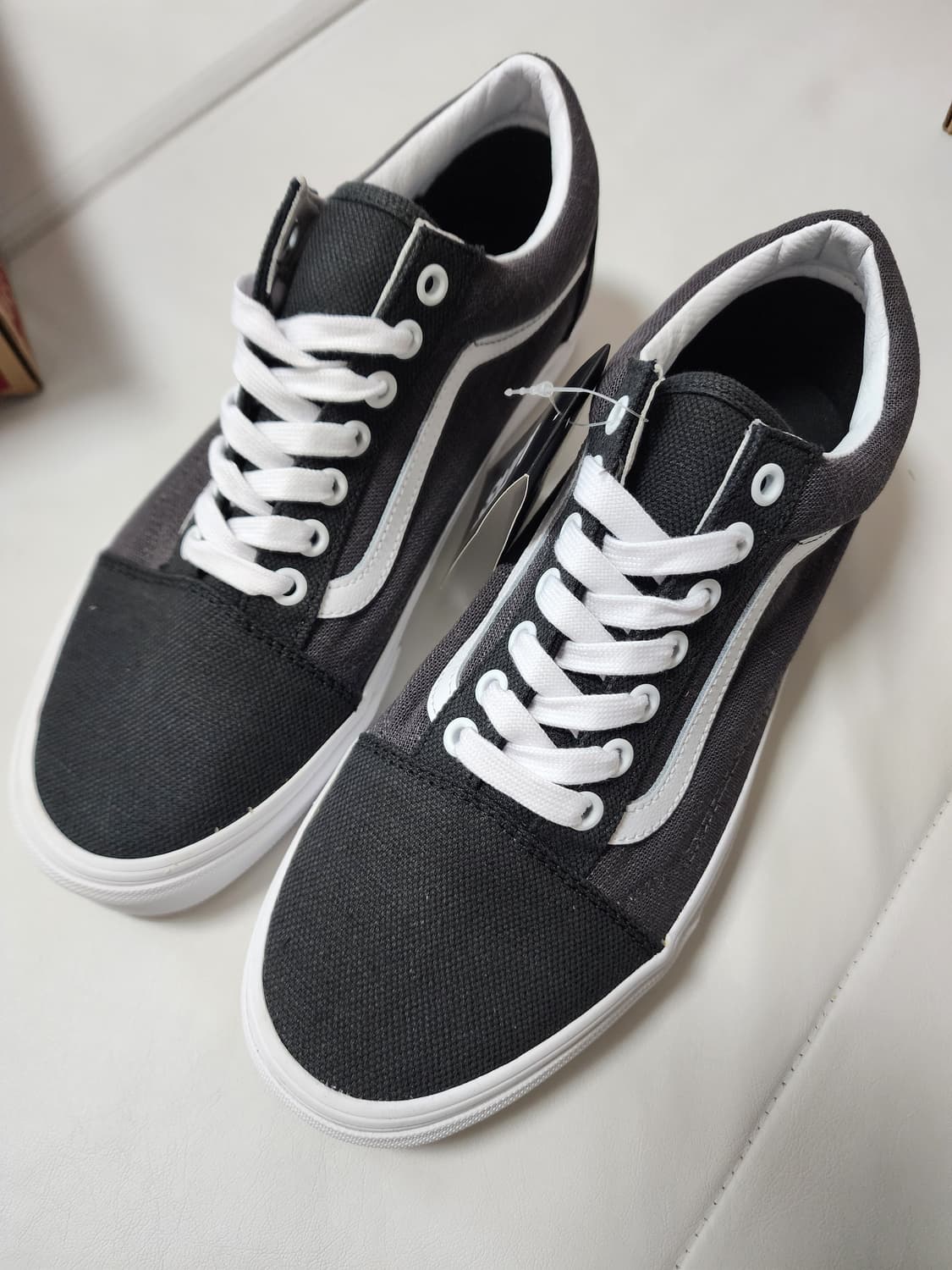 반스올드스쿨블랙써머린넨270사이즈 상품이미지6