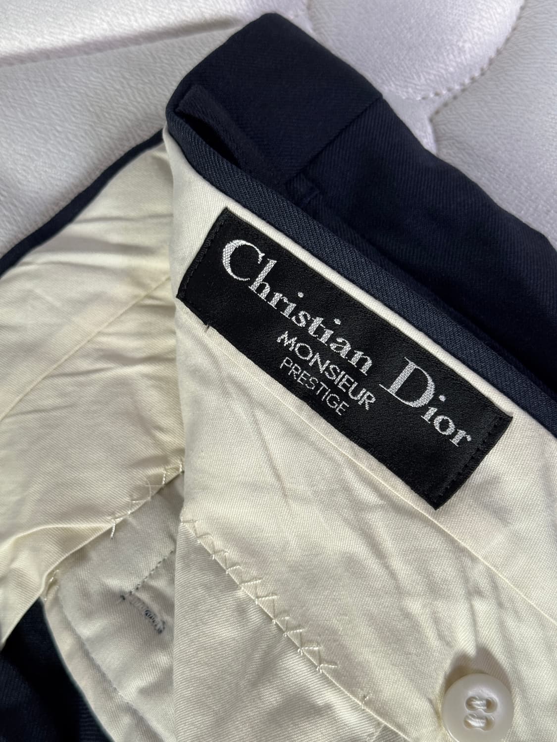 크리스찬 디올 남성 핀턱 와이드 팬츠 (허리 34) 상품이미지7