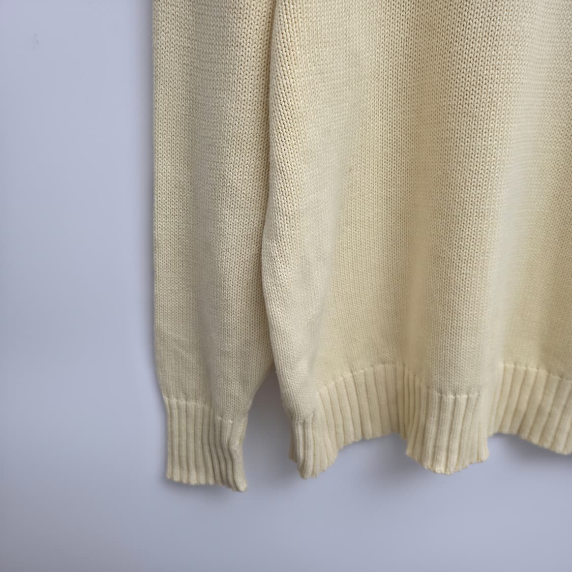 [L] 폴로 랄프로렌 아이보리 니트 상품이미지5