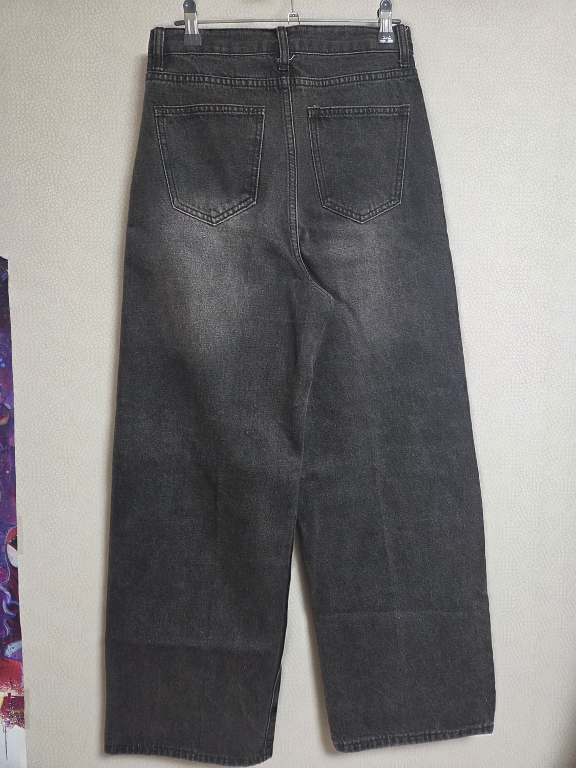 트릴리온 옐로우 워싱 리버스 턱 데님 팬츠 상품이미지6