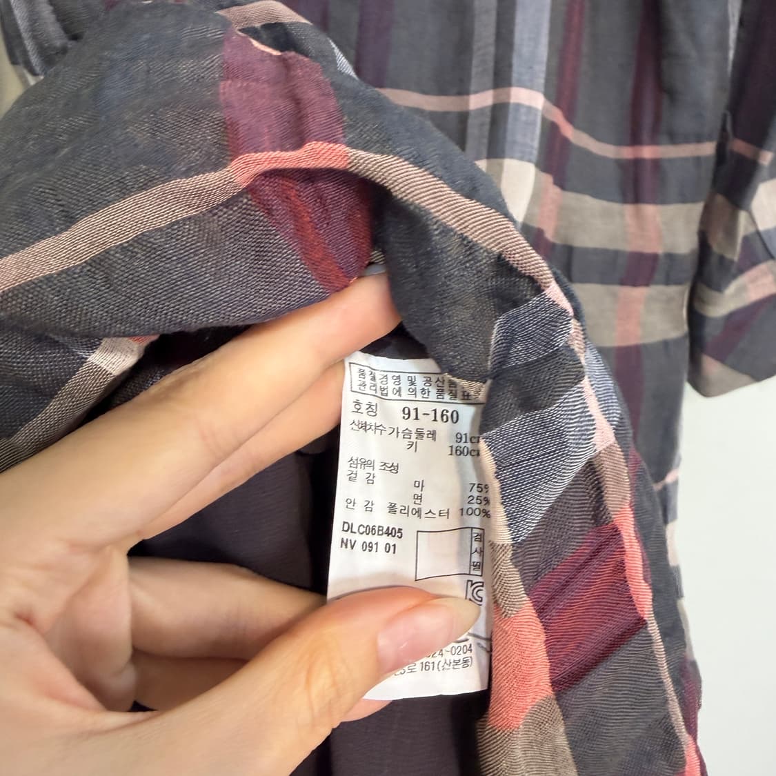 닥스 린넨 원피스 91 상품이미지4