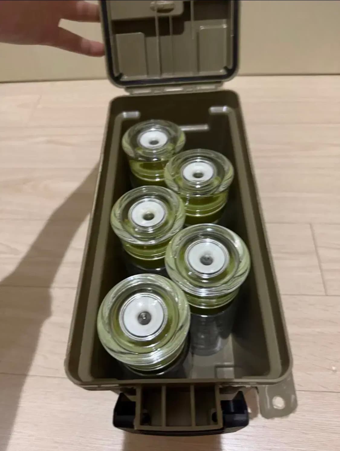 캠핑 오일병 풀셋 브리드몰딩 시노글라스 상품이미지1