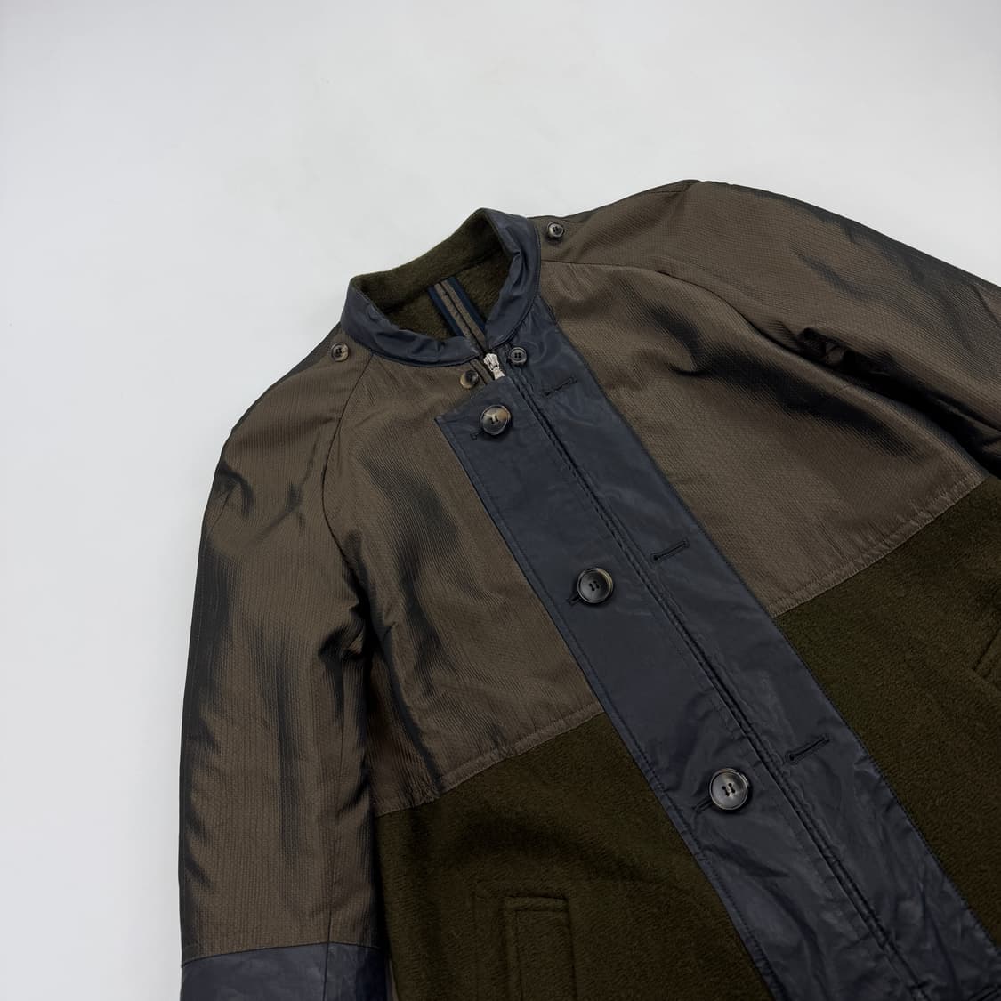 드리스반노튼 하이브리드 패널 코트 상품이미지2