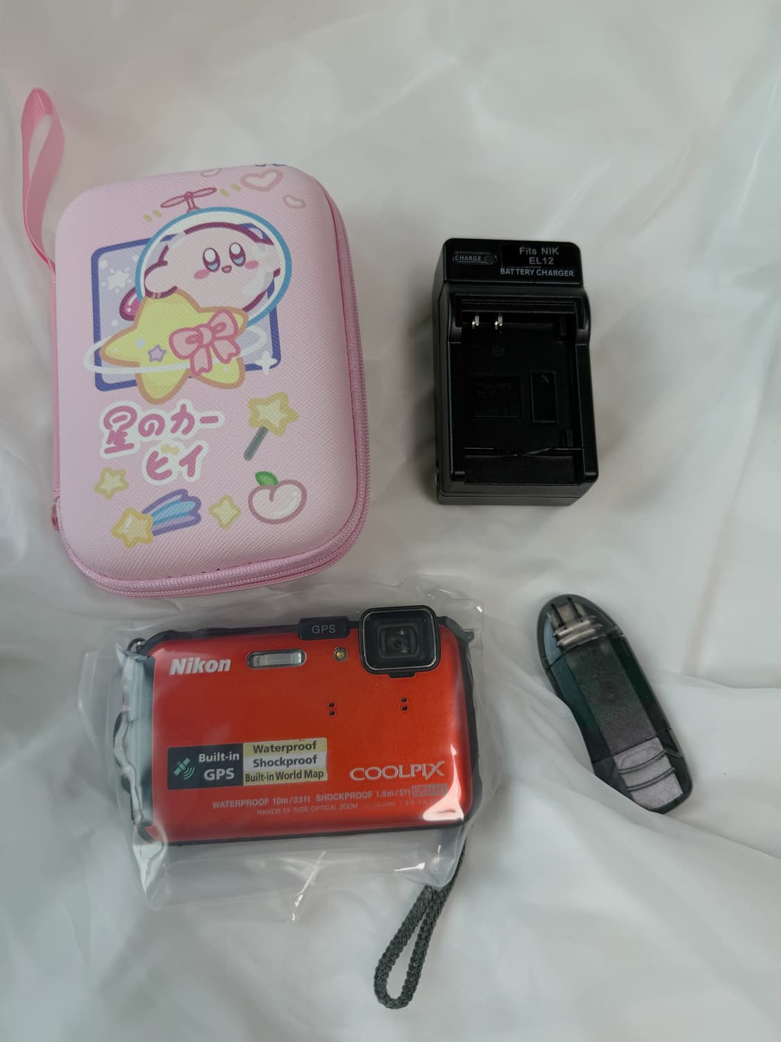 니콘 쿨픽스 aw100 주황 빈티지 디카 상품이미지1