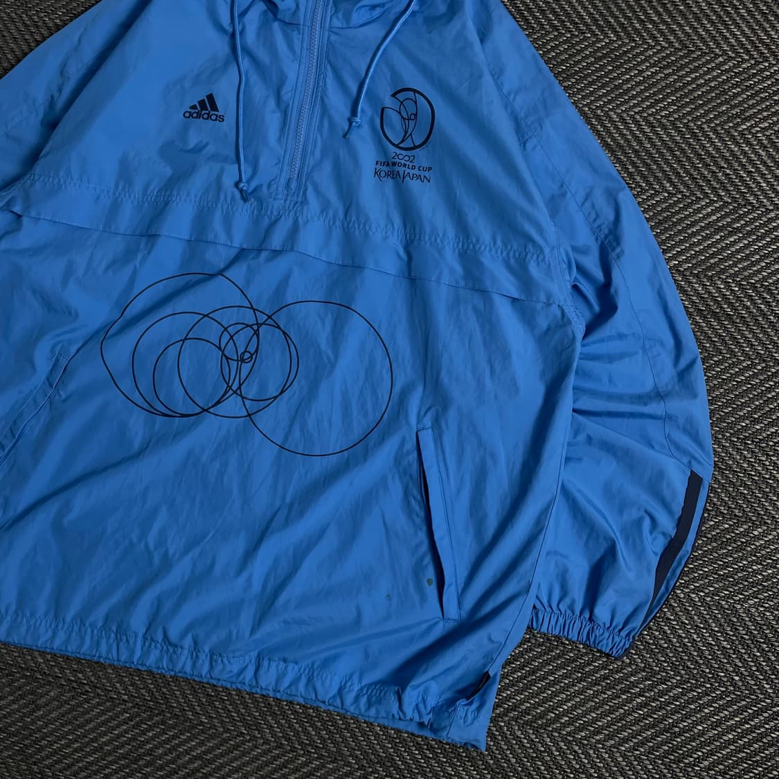 아디다스 2002 월드컵 올드스쿨 우븐 아노락 웜업o 3374 상품이미지2