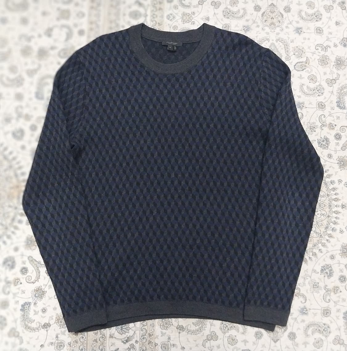 질스튜어트 네이비 패턴 니트 XL (사이즈꼭) 상품이미지1