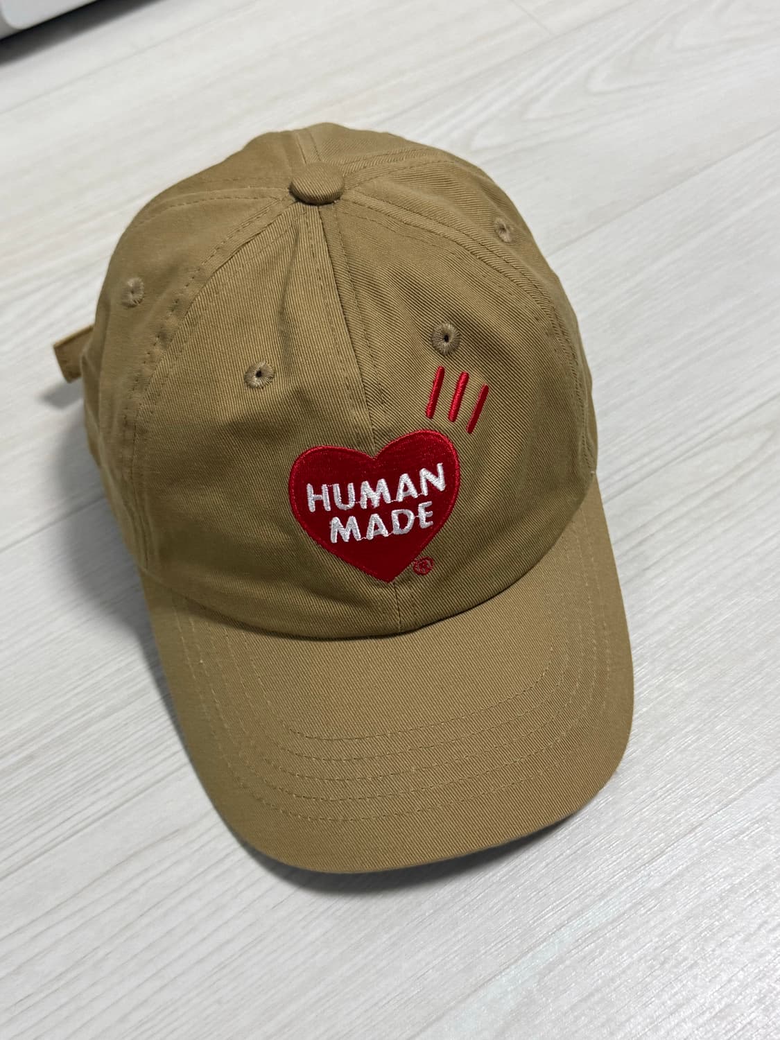 휴먼메이드 베이지 볼캡 상품이미지1