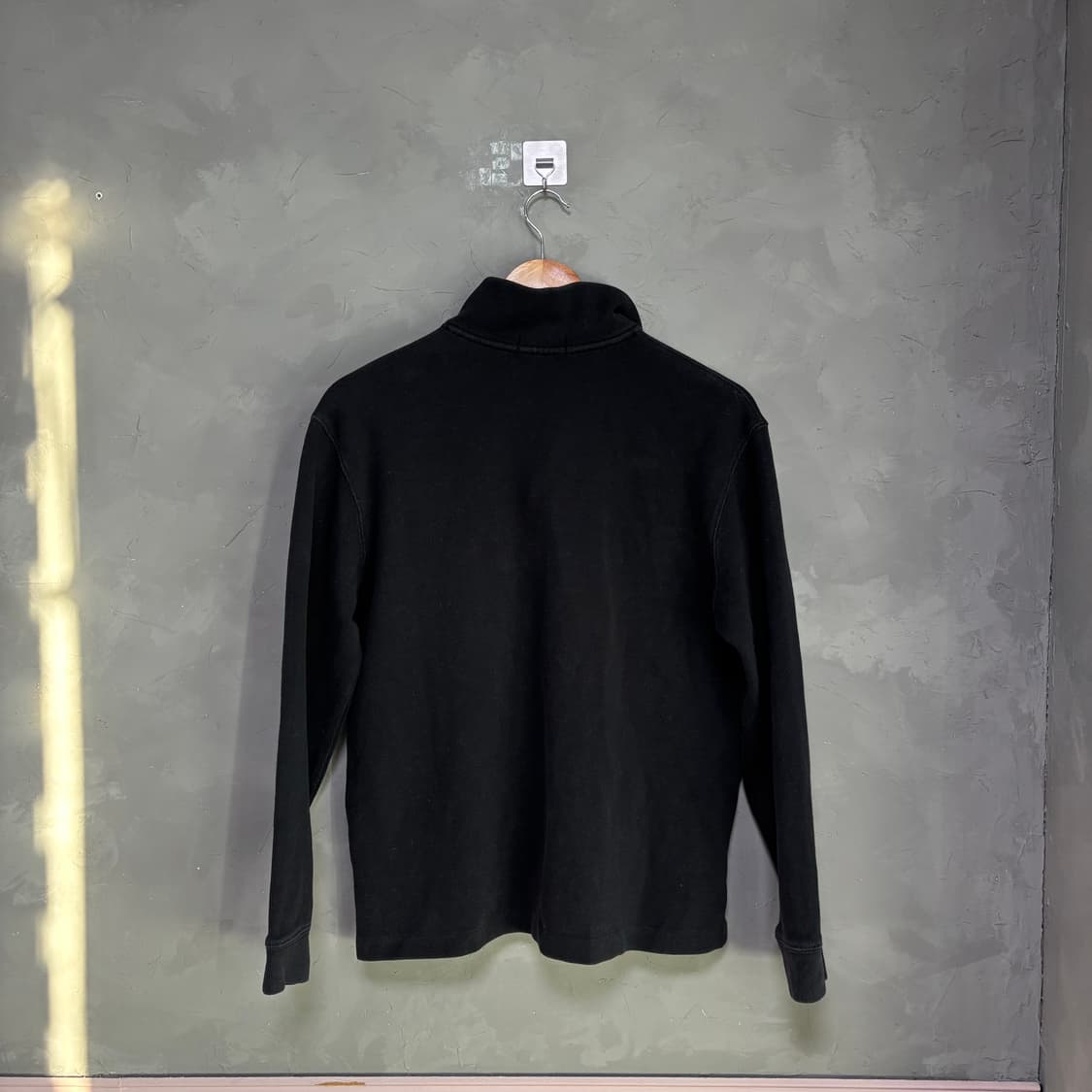 폴로 랄프로렌 니트 반집업 검정 상품이미지4