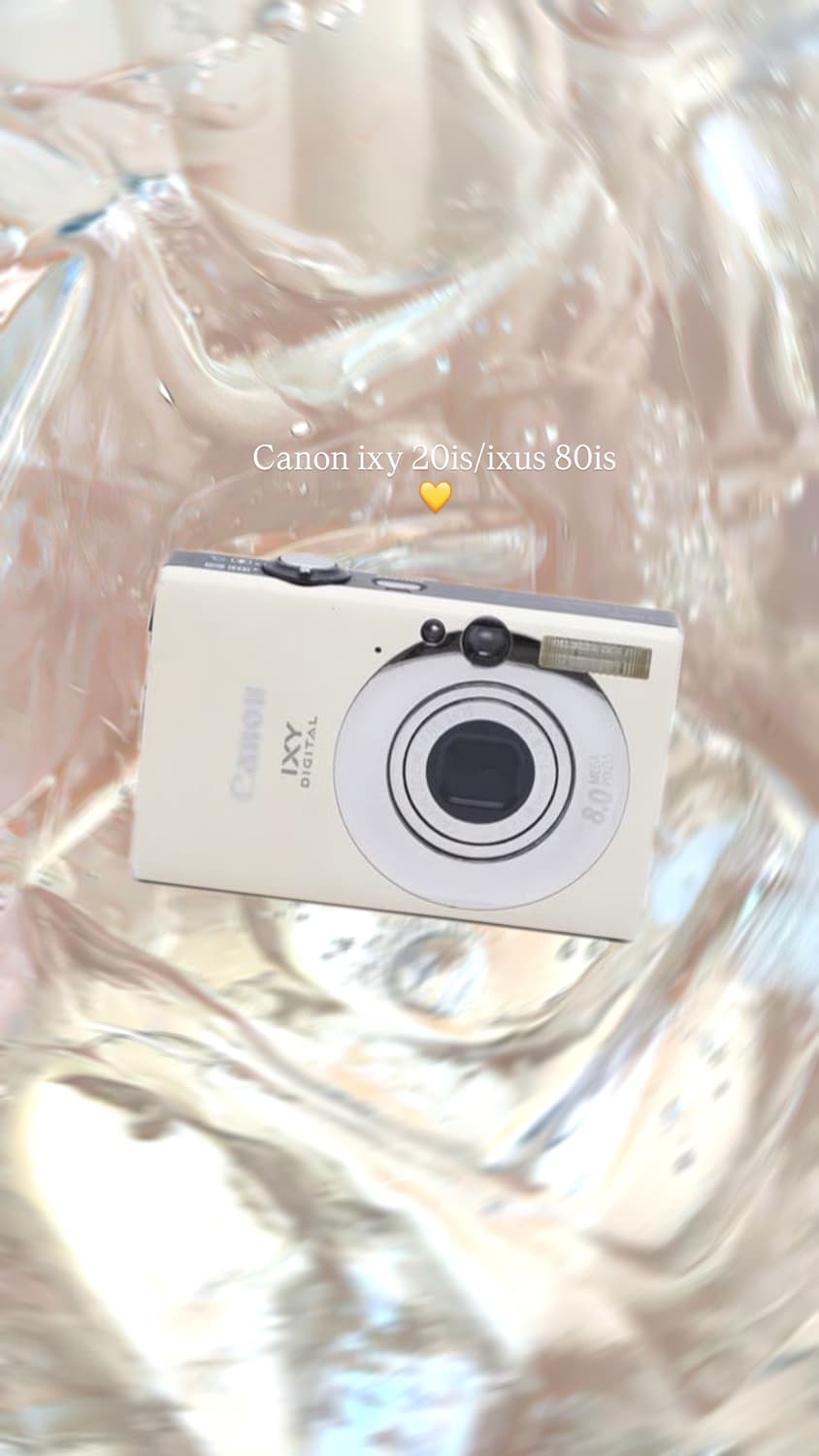 캐논 익시 20is 익서스 80is 디카 (장원영 카메라, 리사 카메라) 상품이미지1