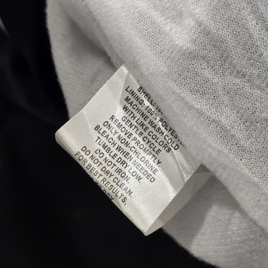 Augusta Sportswear 블랙 새틴 베이스볼 바시티 자켓 M 상품이미지4