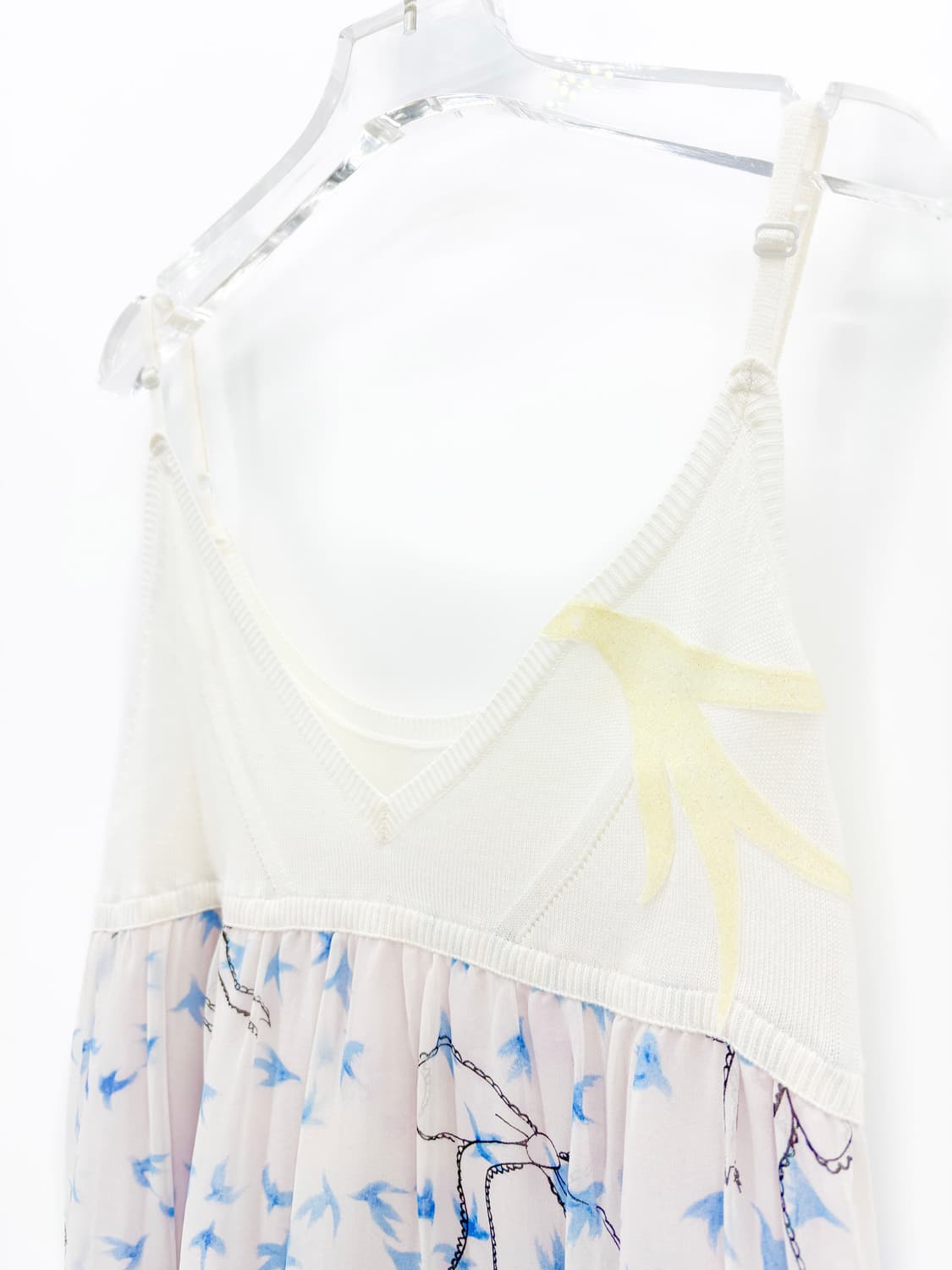 츠모리 치사토 슬리브리스 실크 원피스  상품이미지5