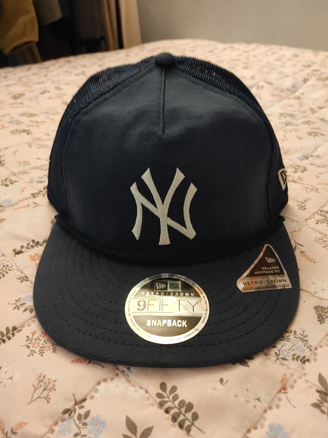 디스이즈네버댓 뉴에라 메쉬캡 네이비 상품이미지1