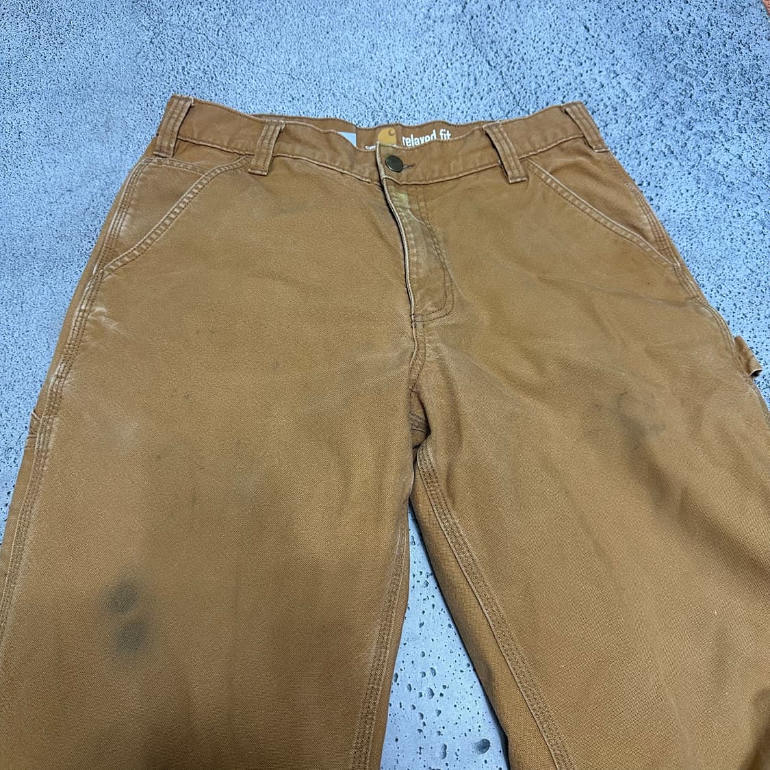 ✨ (바배) 칼하트 싱글니 카펜더 팬츠 상품이미지6