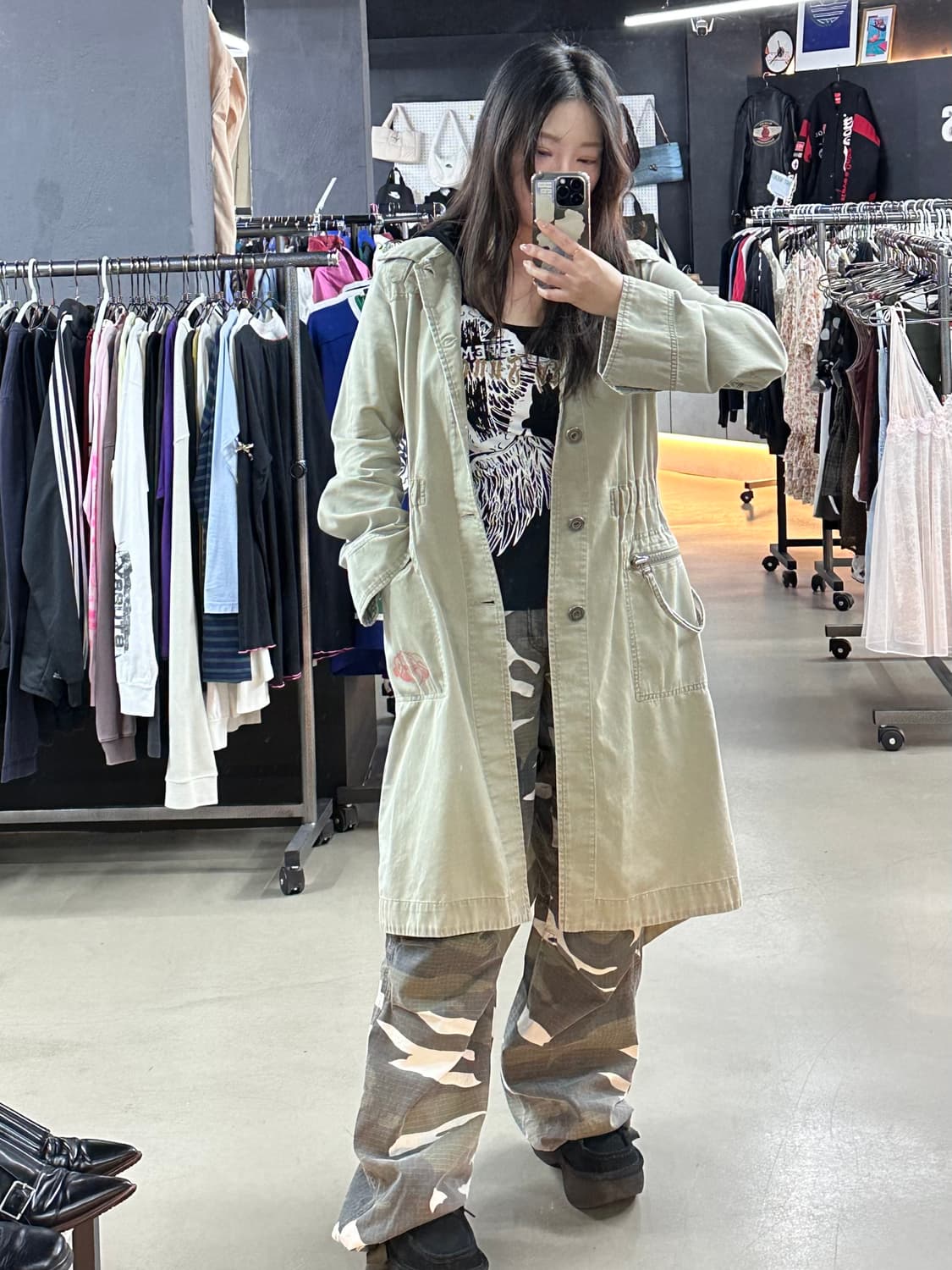 디젤 트렌치코트 상품이미지3