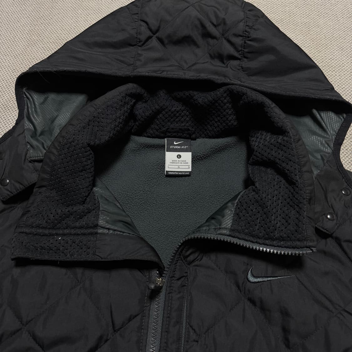 나이키 퀼팅 후드 경량패딩 상품이미지2