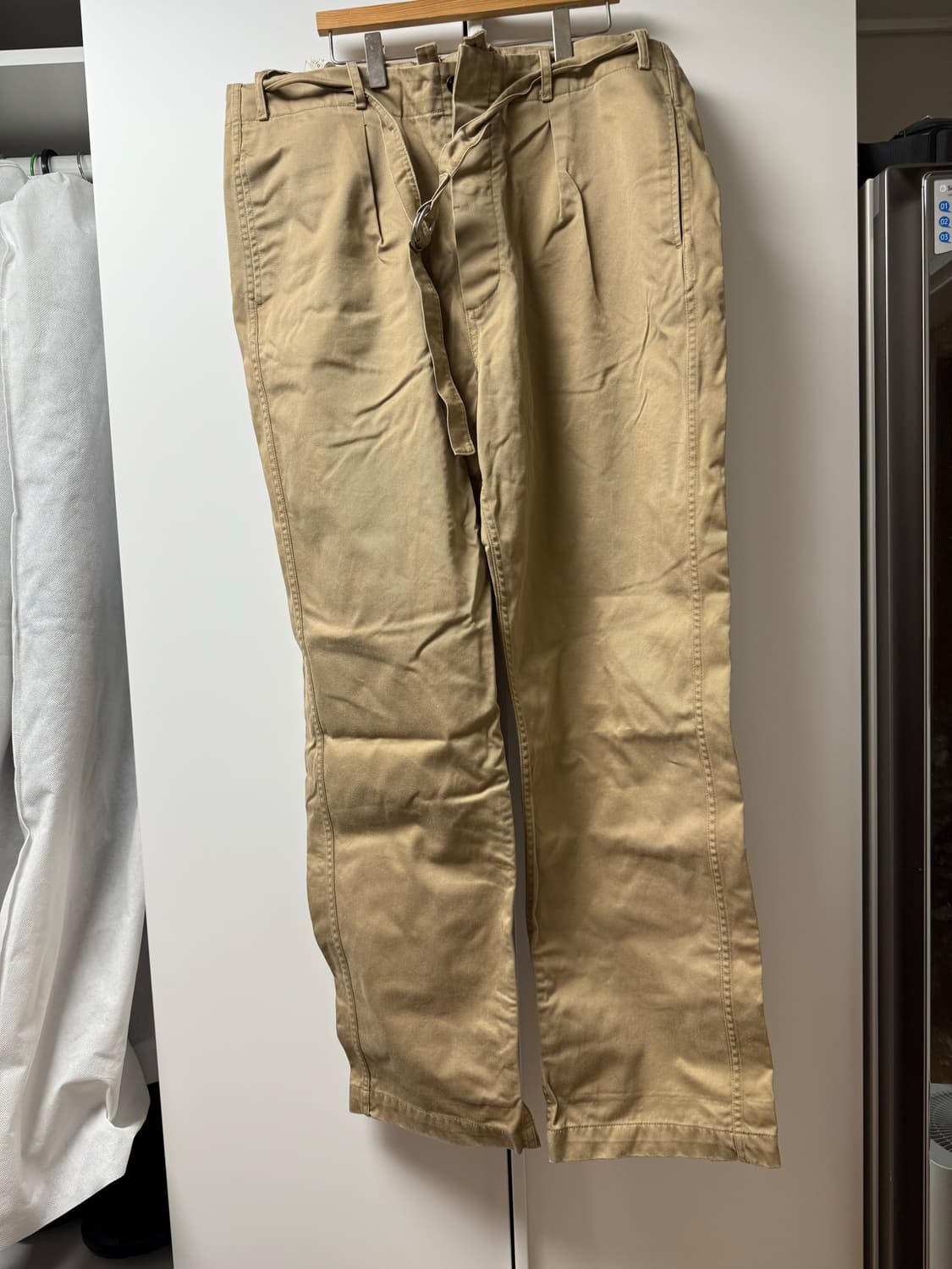 Document 벨티드 치노 팬츠 XL 상품이미지2