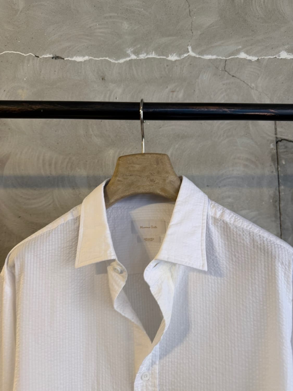 마시모두티 시어서커 셔츠 100 상품이미지3