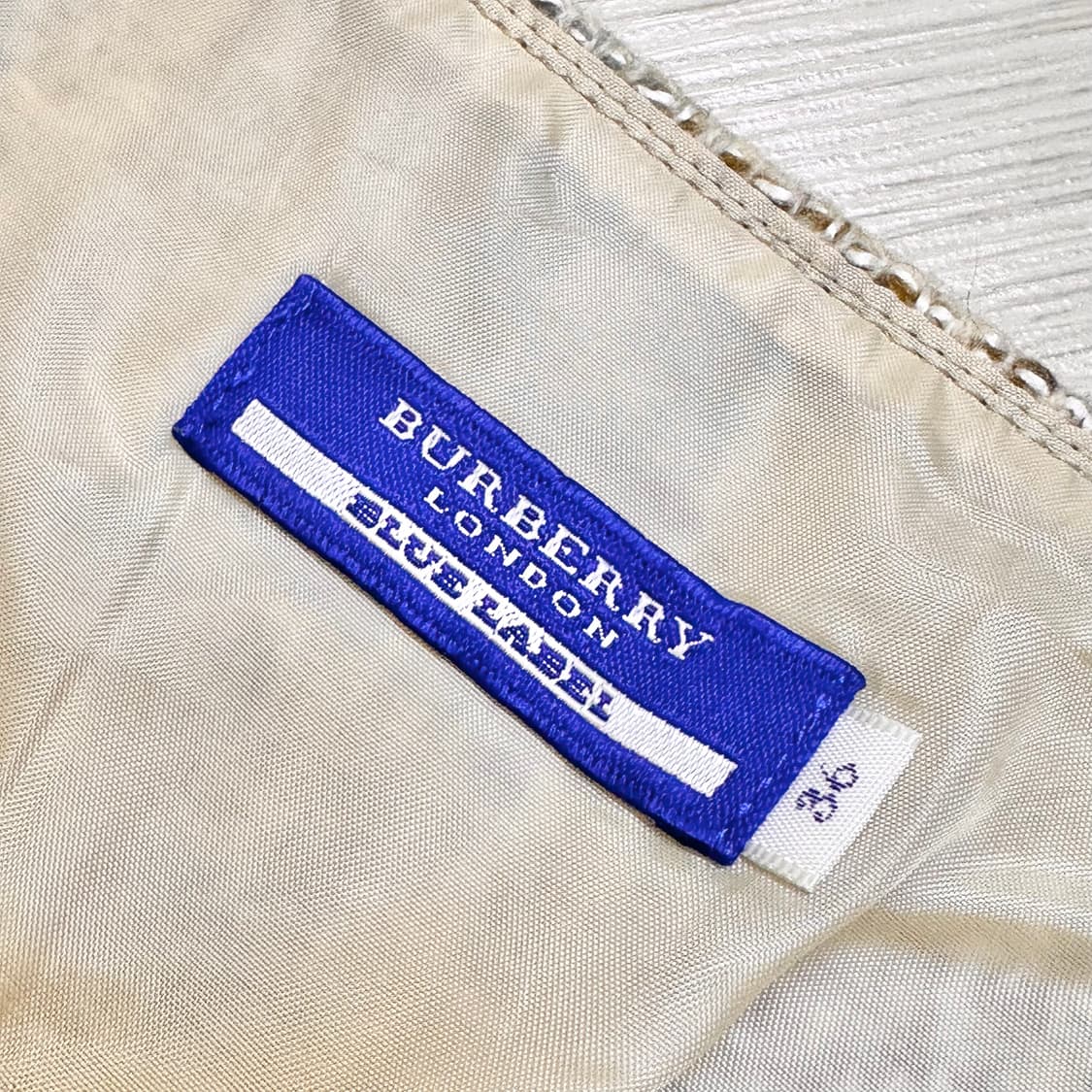 버버리 블루라벨 울 트위드 스커트 상품이미지3