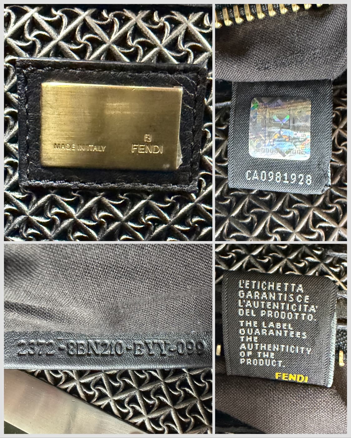 펜디 피카부 페이던트 토트 & 크로스백 상품이미지9