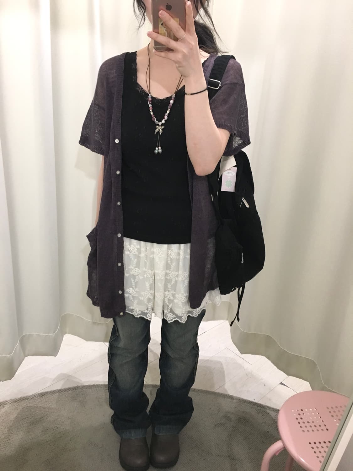 jenni lace layered skirt 상품이미지6