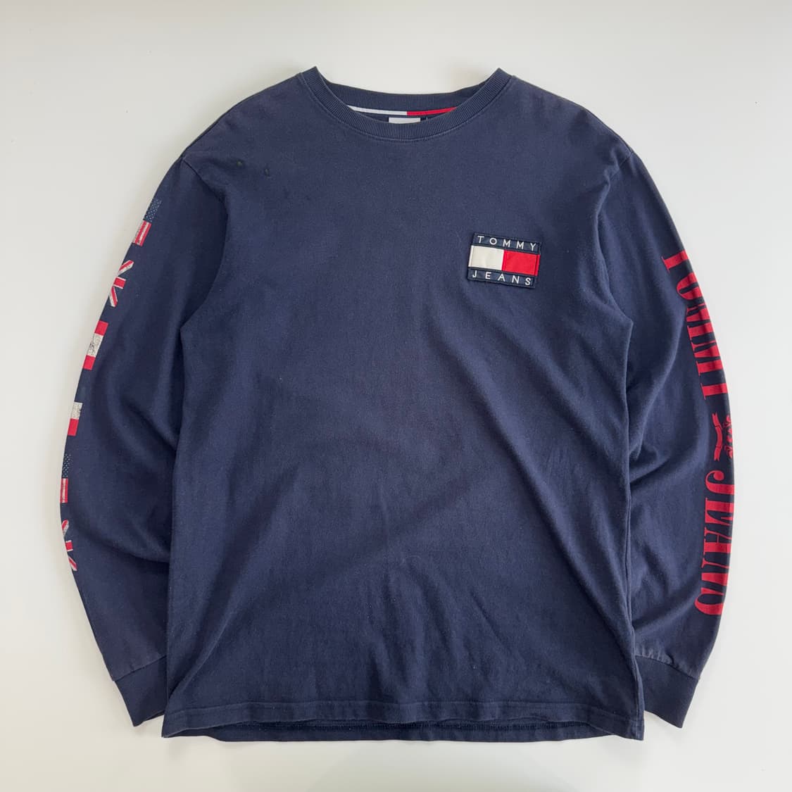 Tommy jeans 타미진스 네이비 롱슬리브 상품이미지3