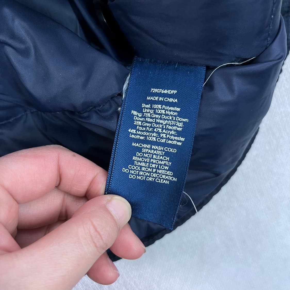 105 폴로랄프로렌 사파리 덕다운 패딩 상품이미지7