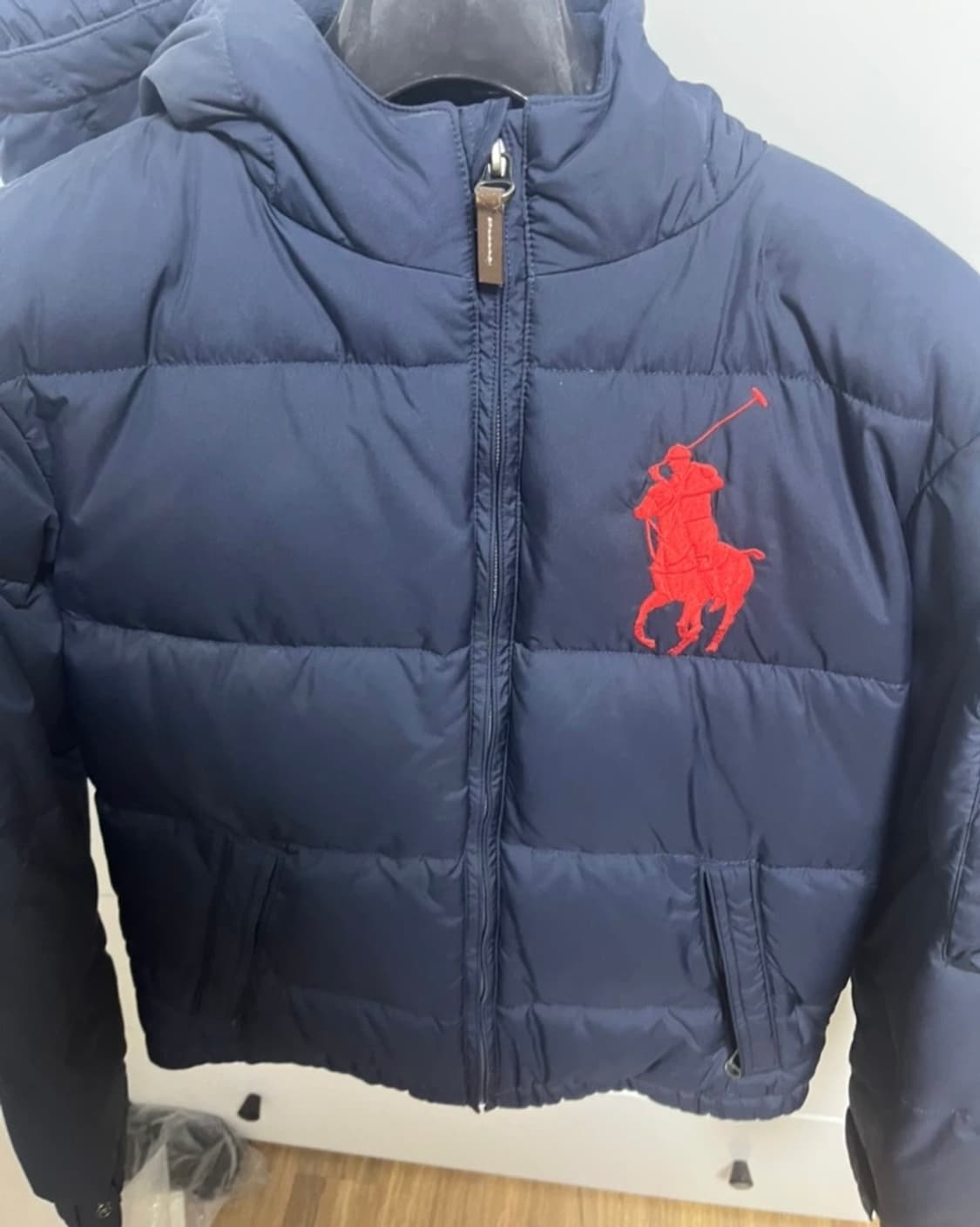 빅포니 네이비 패딩 상품이미지3