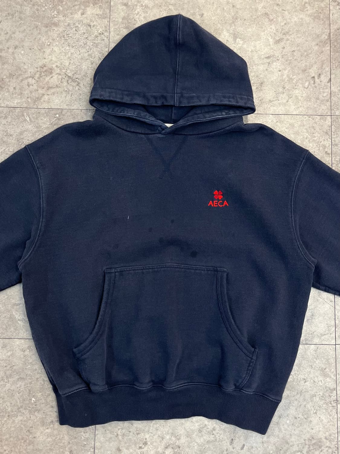 AECA 후드티 네이비 S #csz4129 상품이미지4
