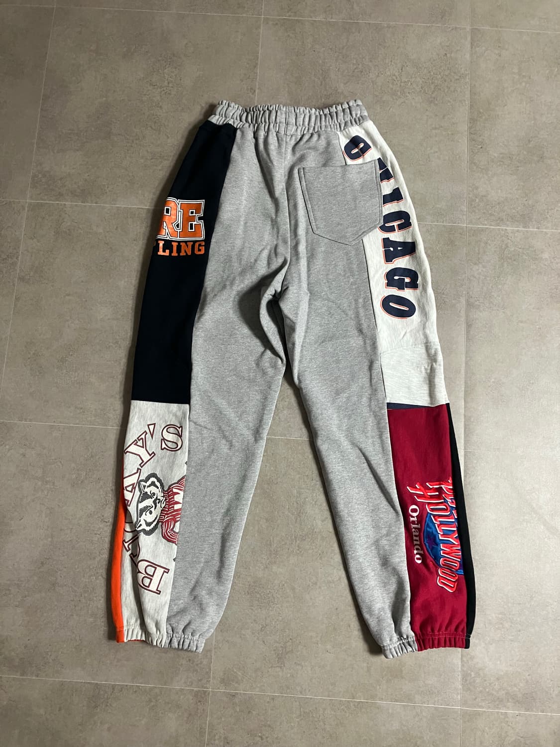 빈티지 리메이크 조거팬츠 스웻팬츠 상품이미지2