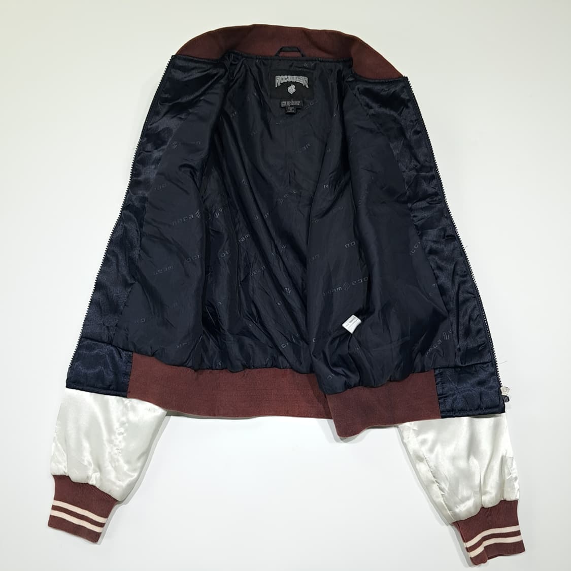 CL937 S 로카웨어 00s 한국판 새틴 바시티자켓 상품이미지6